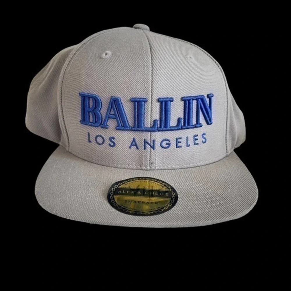 “Ballin in Los Angeles” SnapBack Hat Alex & Chloe OSFM NWT Rare Trucker Hat